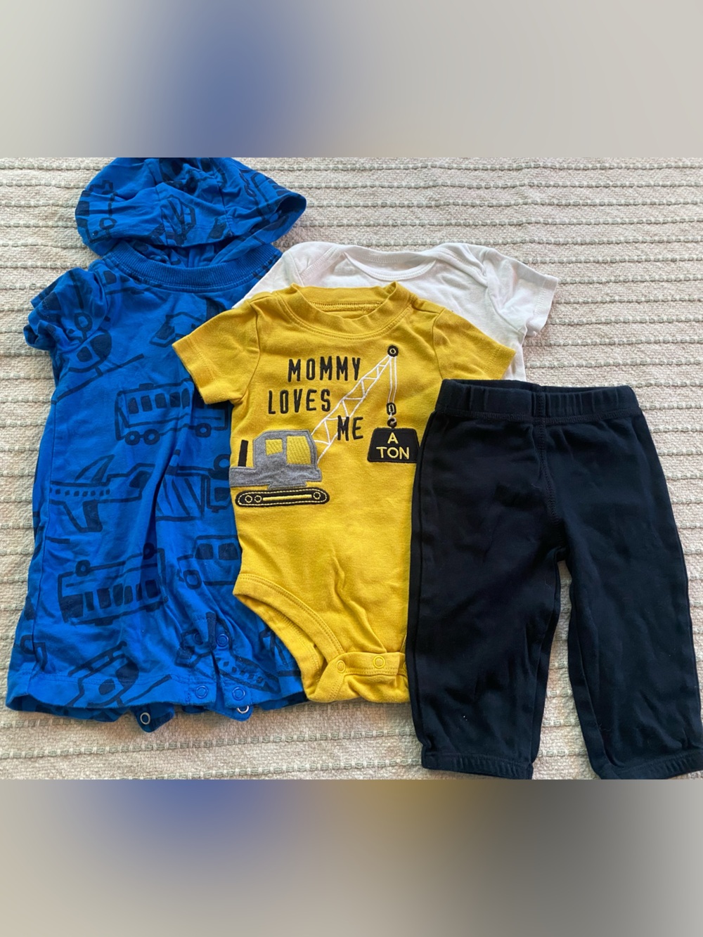 Set of 4 Carter’s 6 Month Baby Clothes